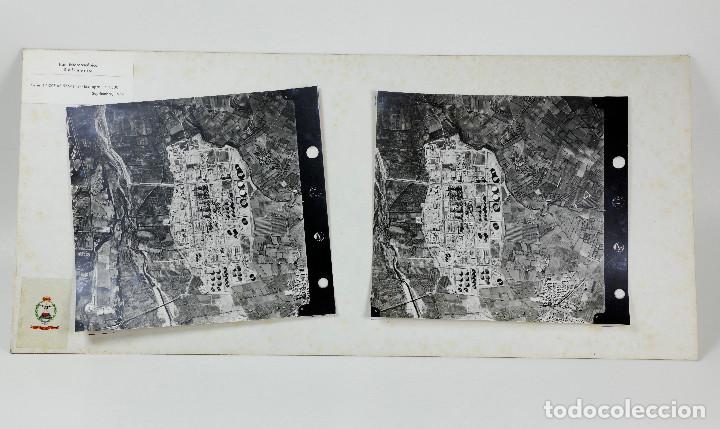 Fotograf&iacute;a antigua: PAR ESTEREOSC&Oacute;PICO - REFINER&Iacute;A - 2 FOTOGRAF&Iacute;AS 24X26CM. SETIEMBRE 1974. EJ&Eacute;RCITO DEL AIRE.