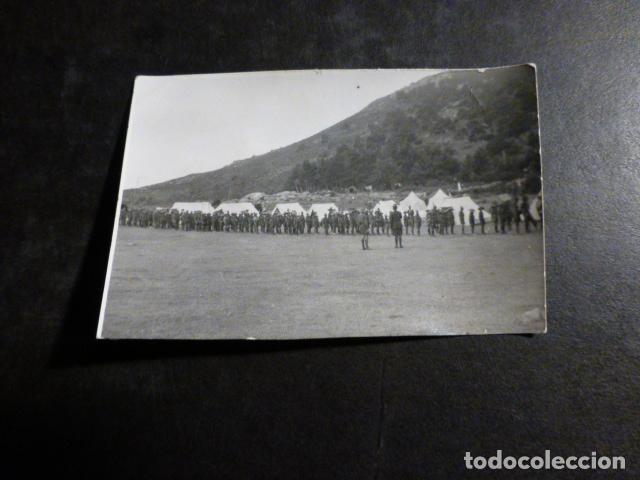 Fotograf&iacute;a antigua: CAMPAMENTO FRENTE JUVENTUDES ANTIGUA FOTOGRAF&Iacute;A 7 X 4,5 CTMS