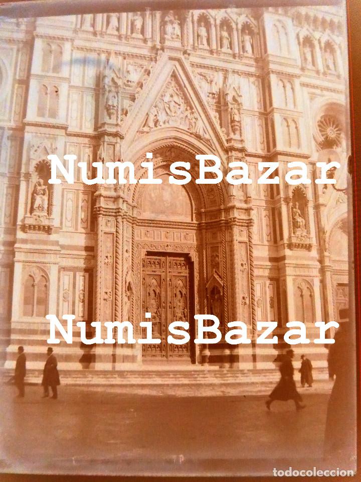 Photographie ancienne: NEGATIVO PLACA CRISTAL - GELATINO-BROMURO DE ARGENTA - 9 X 12 CM.- Milan