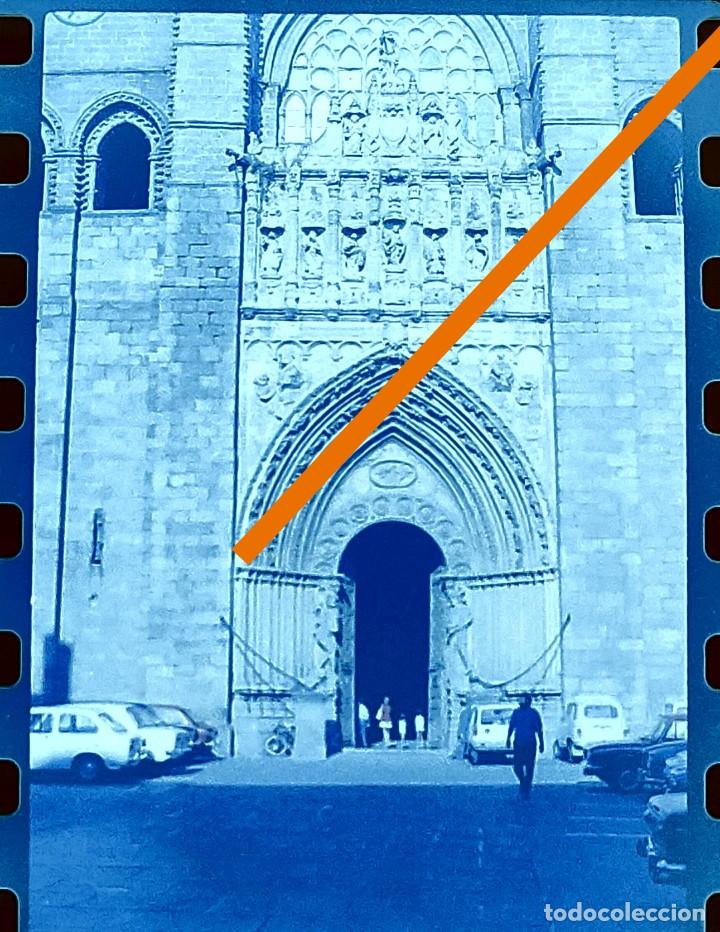 Fotograf&iacute;a antigua: Antiguo negativo de fotograf&iacute;a. Avila. A&ntilde;os 60/70.