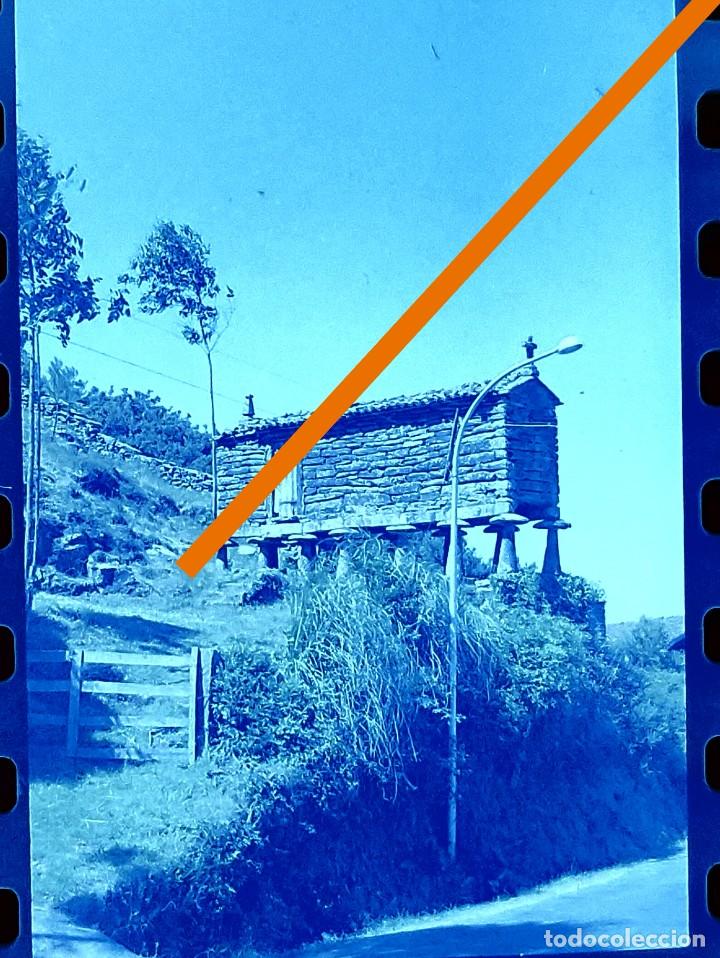 Antique Photography: Antiguo negativo o clich&eacute; de fotograf&iacute;a. Betanzos la Coru&ntilde;a. A&ntilde;os 60/70