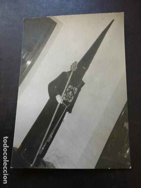 Fotograf&iacute;a antigua: MALAGA SEMANA SANTA ANTIGUA FOTOGRAFIA 7 X 10,5 CMTS