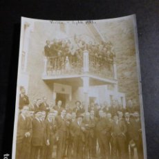 Photographie ancienne: GIJON ASTURIAS GRUPO EN VERIÑA FOTOGRAFIA 1922 GRUPO 8,5 X 11 CMTS. Lote 323606788