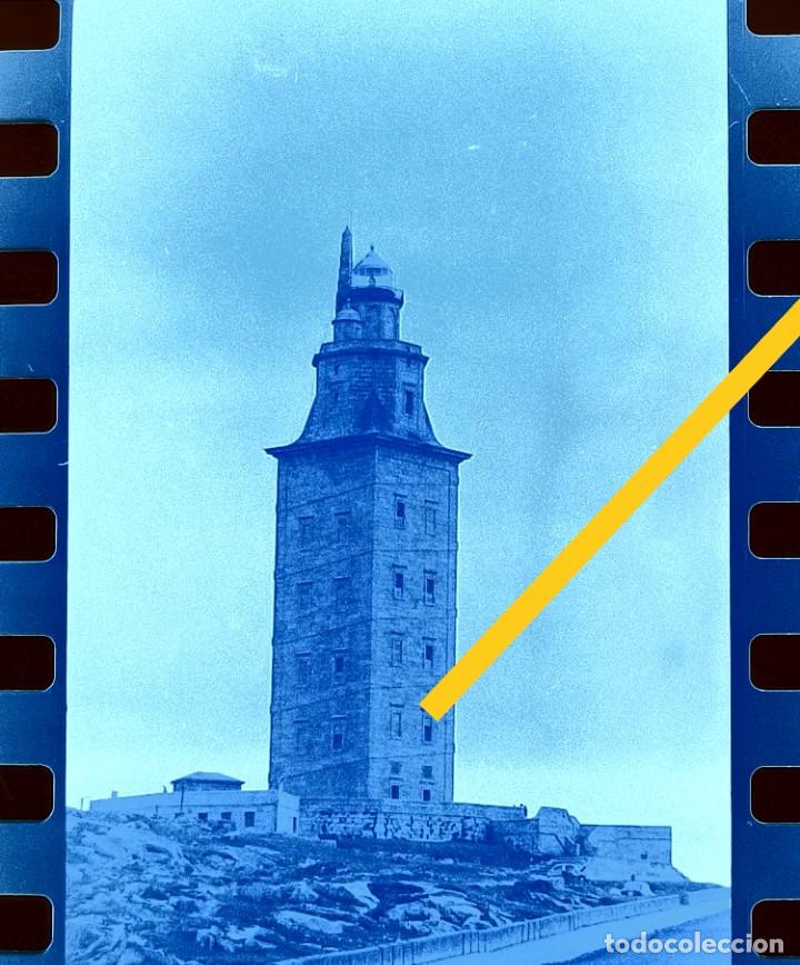 Photographie ancienne: Antiguo negativo o clich&eacute; de fotograf&iacute;a. Galicia. A&ntilde;os 60/70.