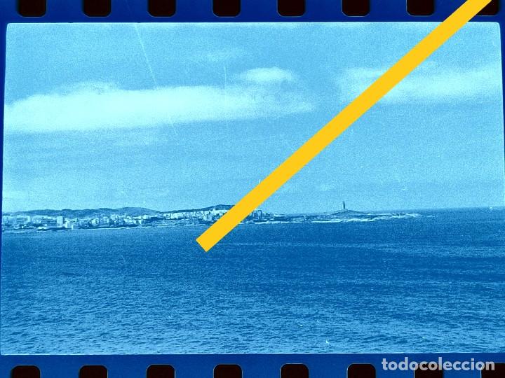 Fotografia antiga: Antiguo negativo o clich&eacute; de fotograf&iacute;a. Galicia. A&ntilde;os 60/70.