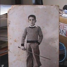 Fotografía antigua: ANTIGUA FOTOGRAFIA DE POSADO DE NIÑO. 1920. BARCELONA. FOTOGRAFO E. SERRA MARTÍ.. Lote 327829948