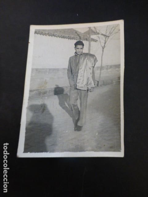 Fotograf&iacute;a antigua: ALCAZAR DE SAN JUAN CIUDAD REAL JUMA FOTOGRAFO ANTIGUA FOTOGRAFIA 1954 6 X 8 CMTS
