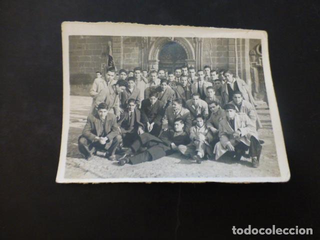 Fotograf&iacute;a antigua: ALCAZAR DE SAN JUAN CIUDAD REAL JOVENES FALANGE MONTY FOTOGRAFO ANTIGUA FOTOGRAFIA 1955 6 X 8 CMTS
