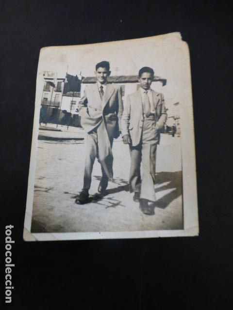 Fotograf&iacute;a antigua: ALCAZAR DE SAN JUAN CIUDAD REAL MONTY FOTOGRAFO ANTIGUA FOTOGRAFIA 1953 6 X 8 CMTS