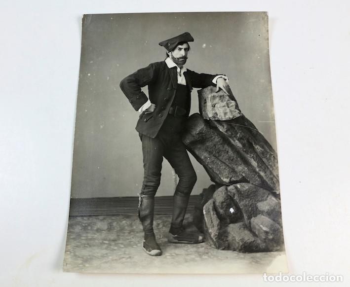 Fotograf&iacute;a antigua: TEATRO CATAL&Aacute;N - EL ACTOR ISERN. FOTOGRAF&Iacute;A 18X24 CM.