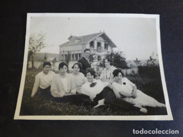 Fotografia antica: GIJON ASTURIAS ANTIGUA FOTOGRAFIA A&Ntilde;OS 20 8 X 10,5 CMTS