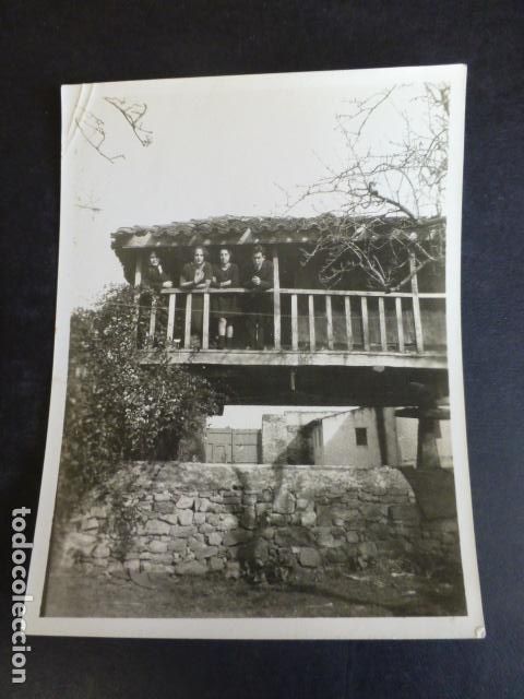 Photographie ancienne: SALAS ASTURIAS UN HORREO ANTIGUA FOTOGRAFIA 1920 8,5 X 11 CMTS