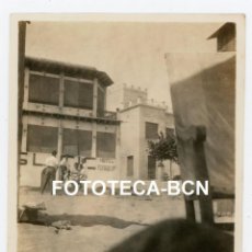 Fotografía antigua: FOTO ORIGINAL LA FOSCA PALAMOS HOTEL RESTAURANT GEROGLIFIC COSTA BRAVA AÑO 1920