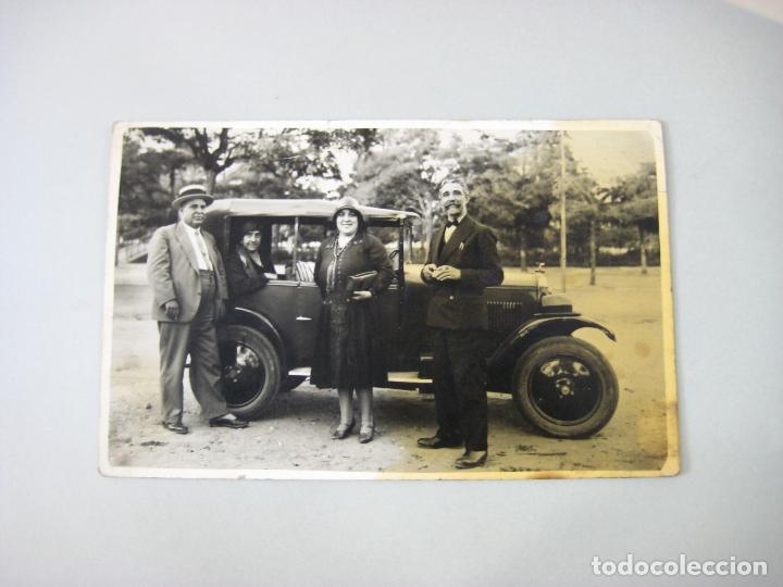 Antique Photography: FOTOGRAF&Iacute;A POSTAL DE UN AUTOMOVIL ANTIGUO DE PRINCIPIOS DEL SIGLO XX DESCONOCIDO