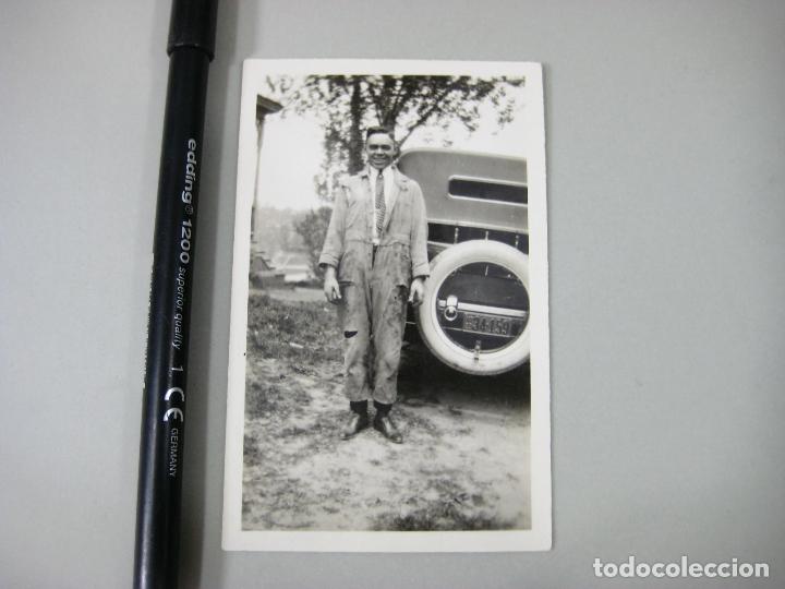 Antique Photography: FOTOGRAF&Iacute;A DE UN CONDUCTOR DE AUTOMOVIL DE PRINCIPIOS DE SIGLO