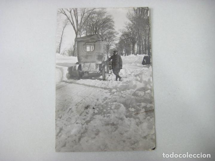 Alte Fotografie: FOTOGRAF&Iacute;A DE UN AUTOMOVIL ANTIGUO DE PRINCIPIOS DEL SIGLO XX DESCONOCIDO