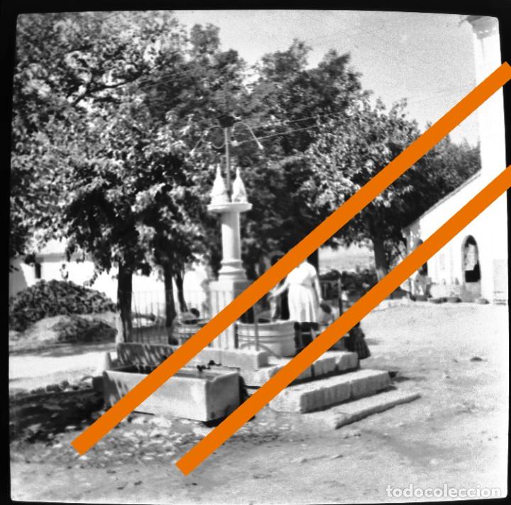 Antique Photography: Antiguo negativo o clich&eacute; de fotograf&iacute;a. Caudiel. Castell&oacute;n. A&ntilde;os 50.