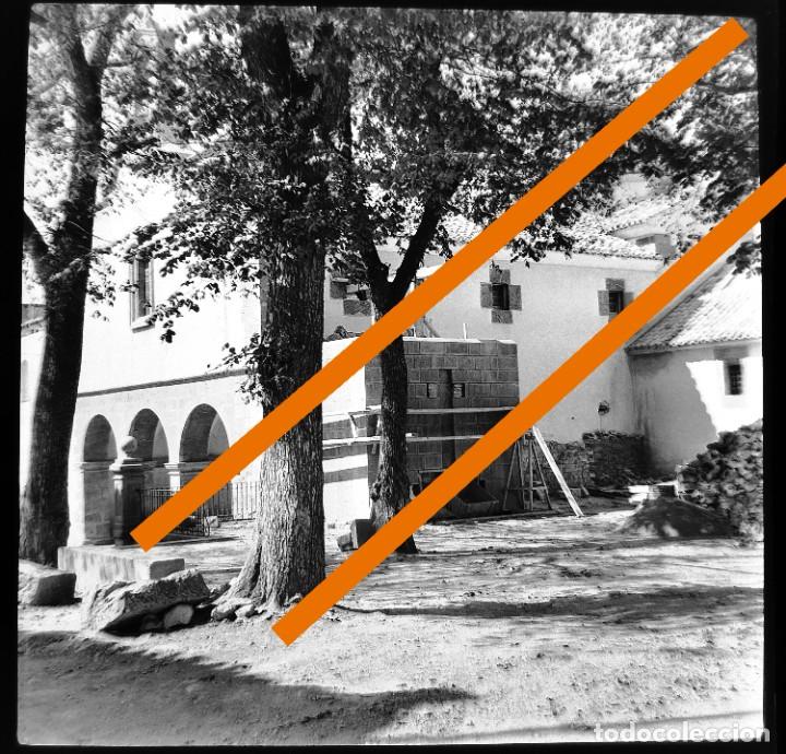 Photographie ancienne: Antiguo negativo o clich&eacute; de fotograf&iacute;a. Caudiel. Castell&oacute;n. A&ntilde;os 50.