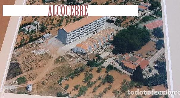 Antique Photography: FOTOGRAFIA ORIGINAL AEREA DE UNA ZONA DE ALCOCEBRE ALCALA DE CHIVERT(CASTELLON) A&Ntilde;OS 70