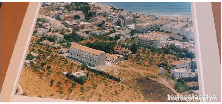 Antique Photography: FOTOGRAFIA ORIGINAL AEREA DE UNA ZONA DE ALCOCEBRE ALCALA DE CHIVERT (CASTELLON) A&Ntilde;OS 70