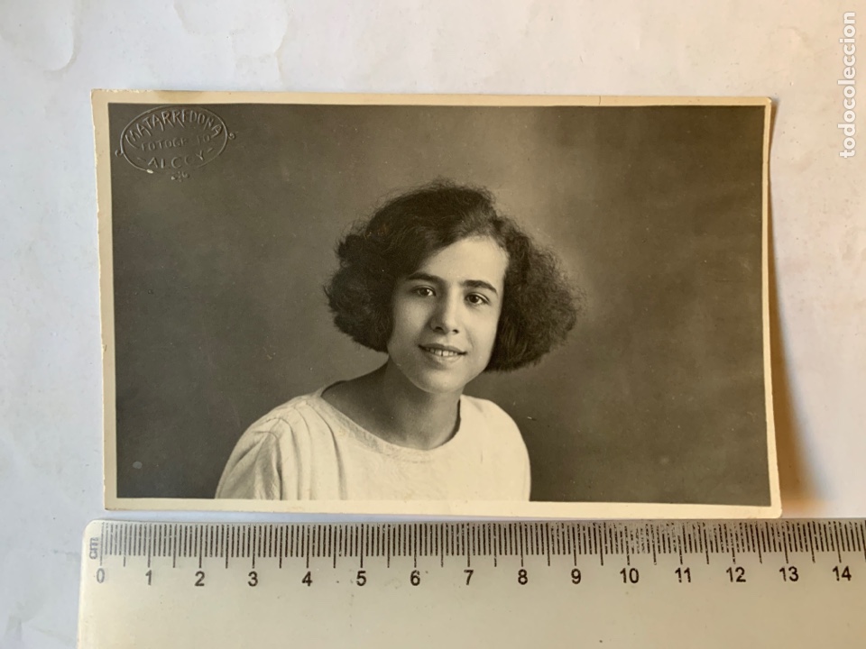 Alte Fotografie: FOTO. LA JOVEN ADOLESCENTE. MATARREDONA, FOT&Oacute;GRAFO. ALCOY.