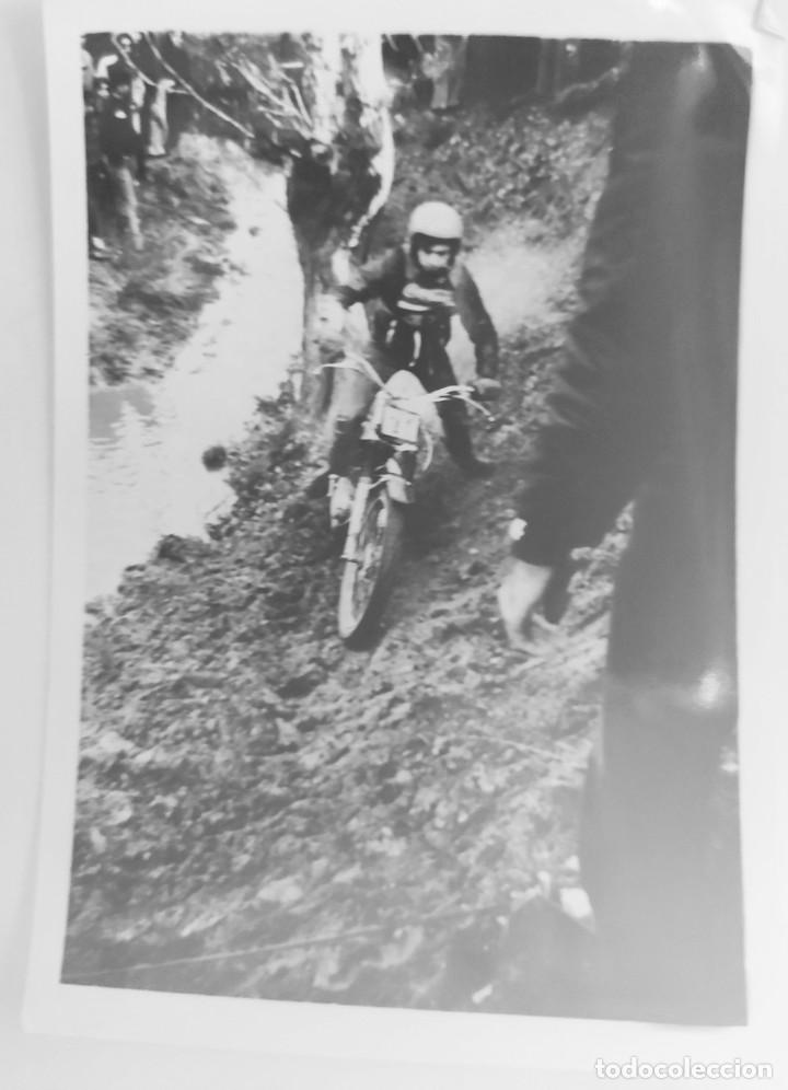 Fotograf&iacute;a antigua: CARRERA MOTOCILISMO LOTE 8 FOTOGRAFIAS TAMA&Ntilde;O 7.5 X 10 CM.