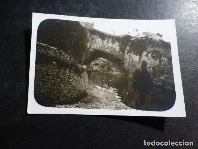 Alte Fotografie: PUENTEDEY BURGOS ANTIGUA FOTOGRAFIA A&Ntilde;OS 20 6 X 8 CMTS