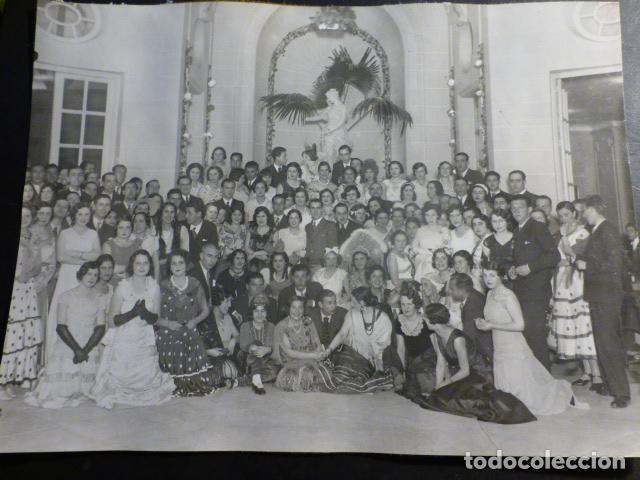 Fotograf&iacute;a antigua: CADIZ GRUPO DE CARNAVAL ANTIGUA FOTOGRAFIA A&Ntilde;OS 20 17 X 22,5 CTMS