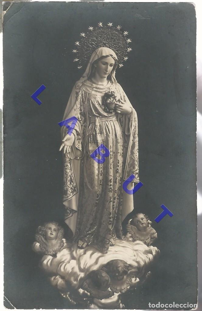 Fotograf&iacute;a antigua: A DOLORES GALVEZ LAGRERA VIRGEN DEL ROSARIO ARCHIVO JUAN N DIAZ CUSTODIO 13X8 F74