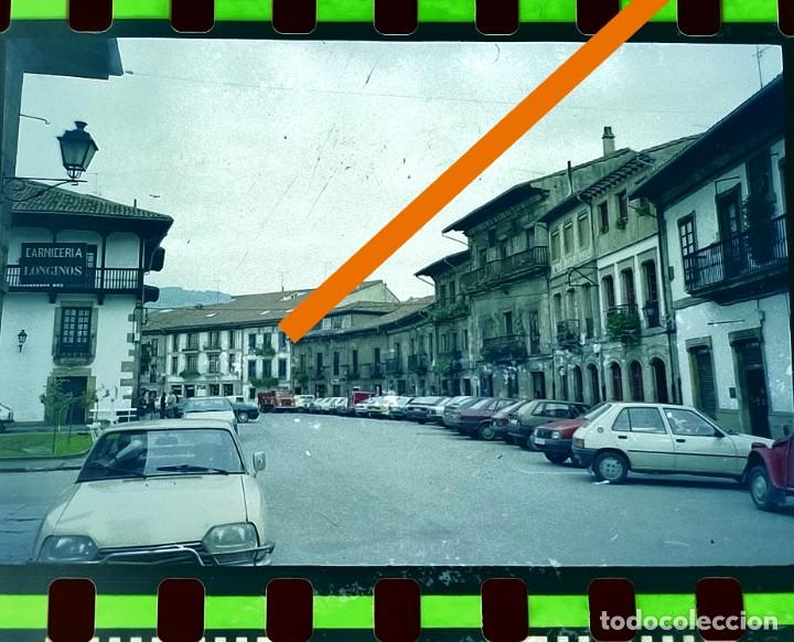 Alte Fotografie: Antiguo negativo de fotograf&iacute;a. Villaviciosa. Asturias. A&ntilde;os 70/80.