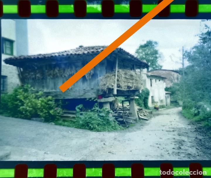 Fotografia antiga: Antiguo negativo de fotograf&iacute;a. H&oacute;rreo. Asturias. A&ntilde;os 70/80.