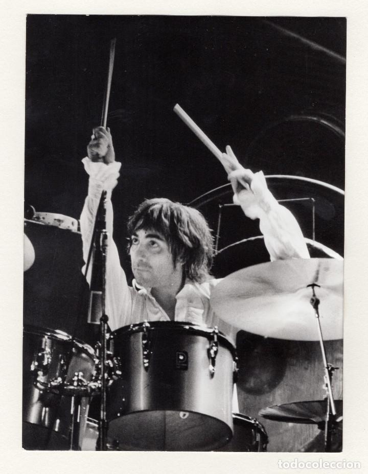 Fotograf&iacute;a antigua: KEITH MOON - ROCK - MUSIC - THE WHO. FOTOGRAF&Iacute;A 15,5X20,5 CM.