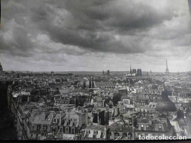 Fotografia antiga: PARIS VISTA DE LA CIUDAD ANTIGUA FOTOGRAFIA 18 X 23,5 CMTS