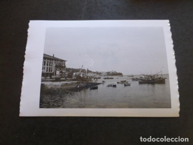 Antique Photography: SAN VICENTE DE LA BARQUERA CANTABRIA ANTIGUA FOTOGRAFIA 8 X 11,5 CMTS