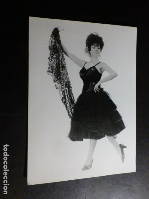 Fotograf&iacute;a antigua: PILAR MARTIN BAILARINA ANTIGUA FOTOGRAFIA 10,5 X 15 CMTS