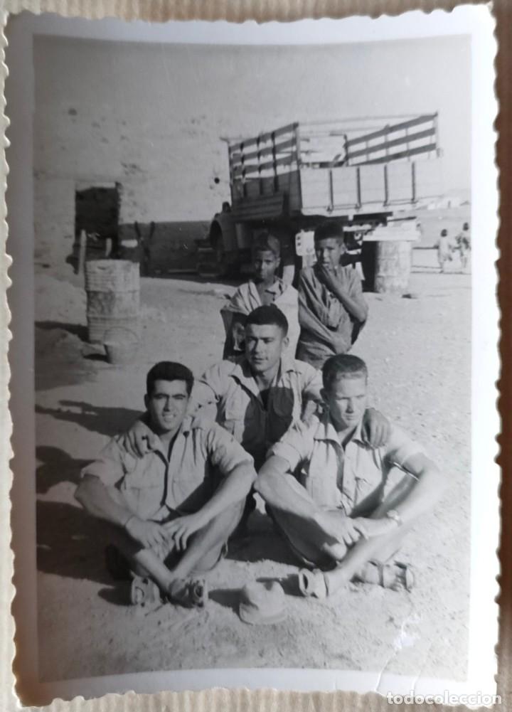 Fotograf&iacute;a antigua: SAHARA ESPA&Ntilde;OL AUSERD LOTE 5 FOTOS TAMA&Ntilde;O 7 X 10 CM.