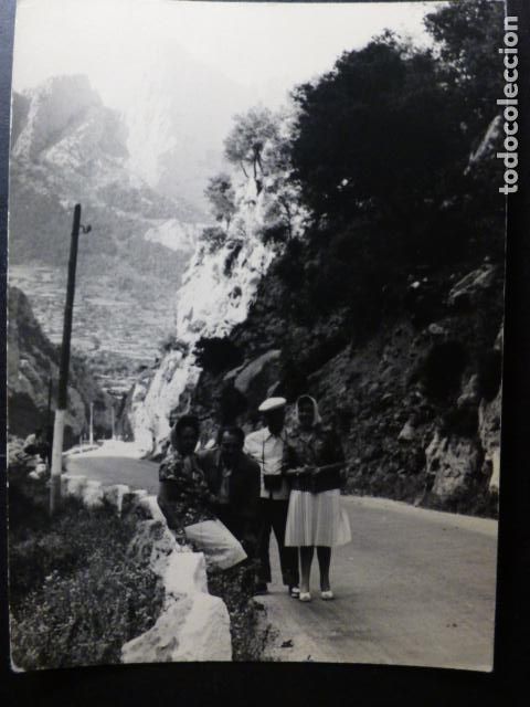 Fotografia antica: DESFILADERO DE LA HERMIDA CANTABRIA FOTOGRAFIA 7,5 X 10,5 CMTS