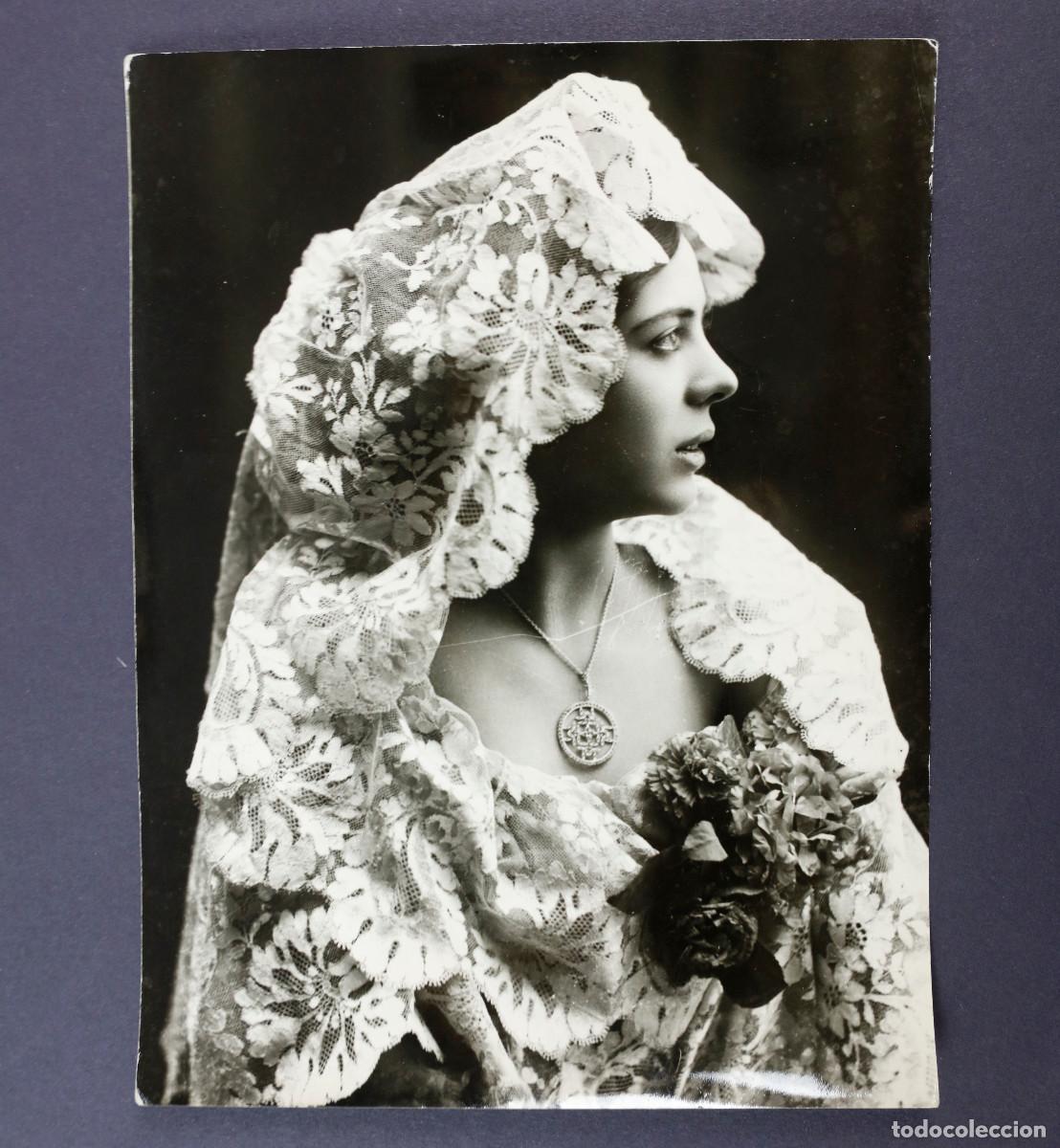 Fotografia antica: LA CORDOBESITA - ACTRIZ O COUPLETISTA, FOTOGRAF&Iacute;A 18X24CM.