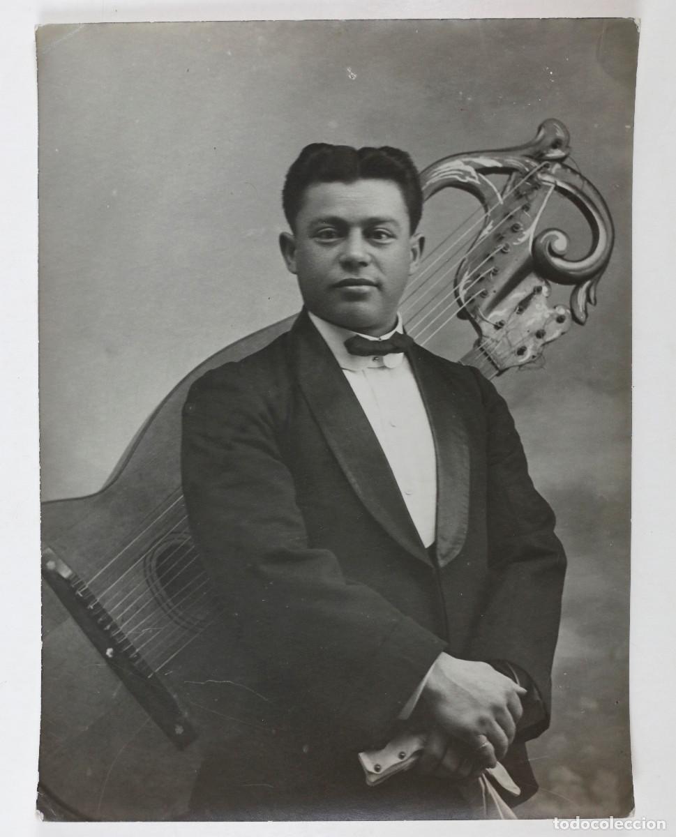 Fotografia antica: M&Uacute;SICO TAILAND&Eacute;S - FOTOGRAF&Iacute;A 18X24 CM.
