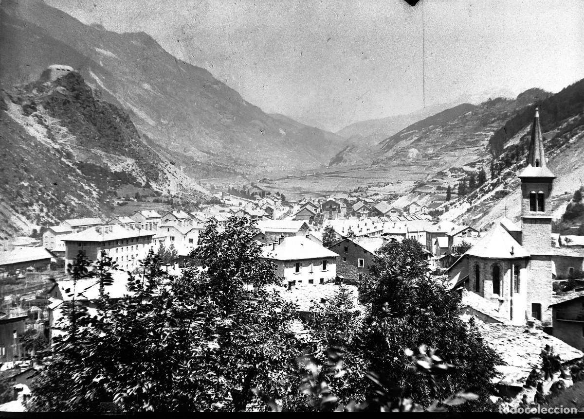 Fotografia antica: Antiguo negativo de fotograf&iacute;a. Cristal. Antigua.