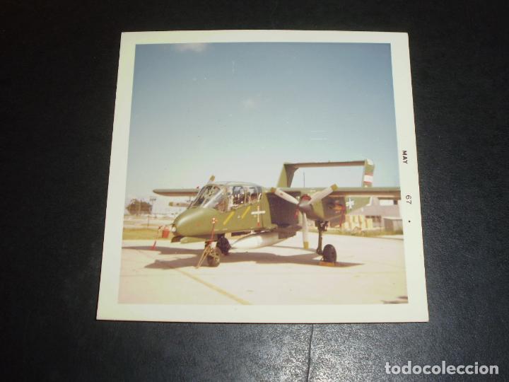 Alte Fotografie: AVION EJERCITO DEL AIRE 1967 FOTOGRAFIA 9 X 9 CMTS