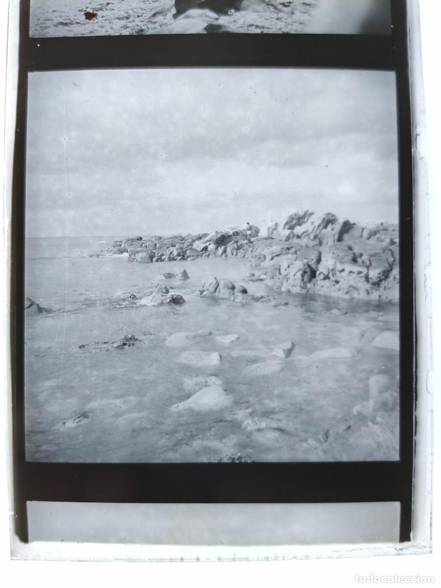 Photographie ancienne: Antiguo positivo de fotograf&iacute;a. Cristal. Antigua.