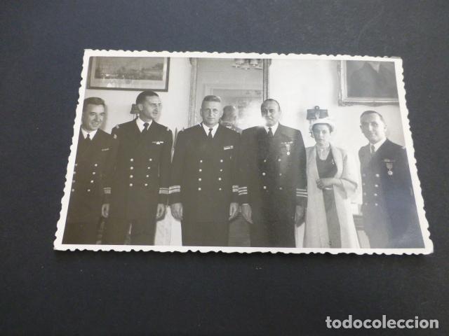 Alte Fotografie: SAN SEBASTIAN COMANDANTE DE MARINA ACTO FOTOGRAFIA 14 X 9 CMTS