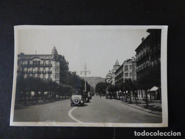 Antique Photography: SAN SEBASTIAN ANTIGUA FOTOGRAFIA 7,5 X 10,5 CMTS