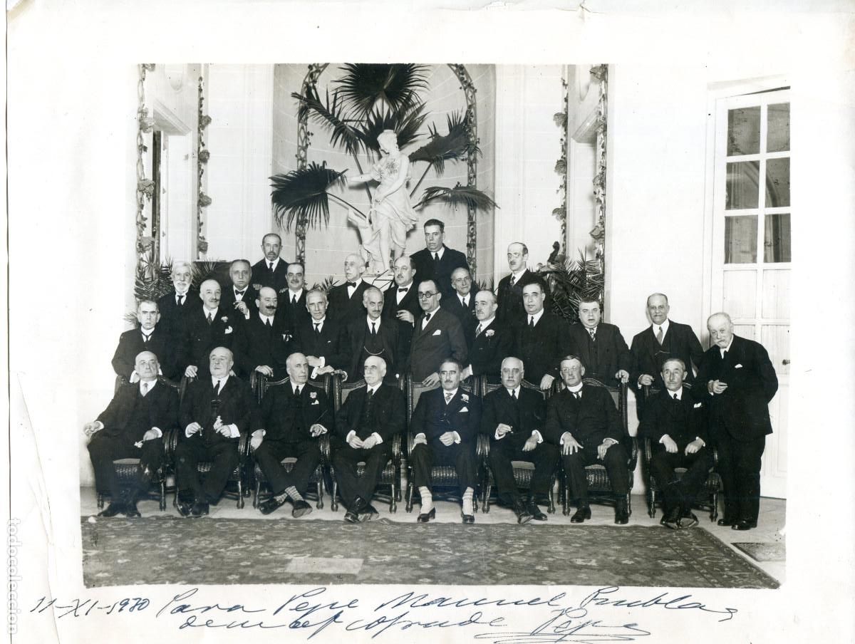 Antique Photography: Banquete en el Hotel Ritz a Jos&eacute; Mar&iacute;a Ortega Morej&oacute;n nombrado presidente del Tribunal Supremo 1930