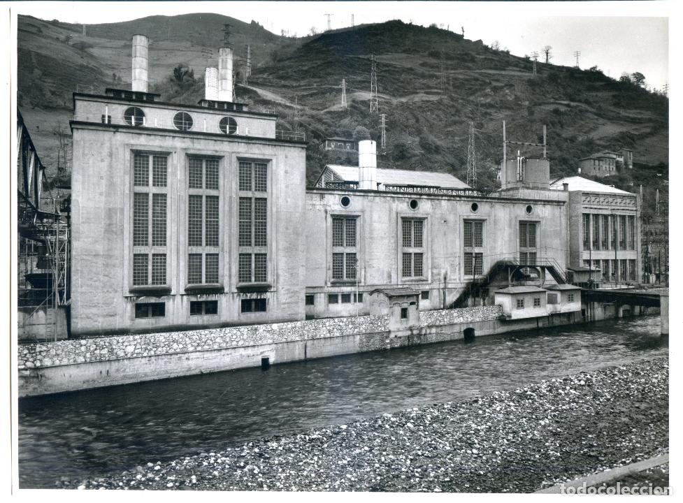 Antique Photography: Central t&eacute;rmica de Santa Cruz de Mieres, Asturias, Foto Pando, a&ntilde;os 60