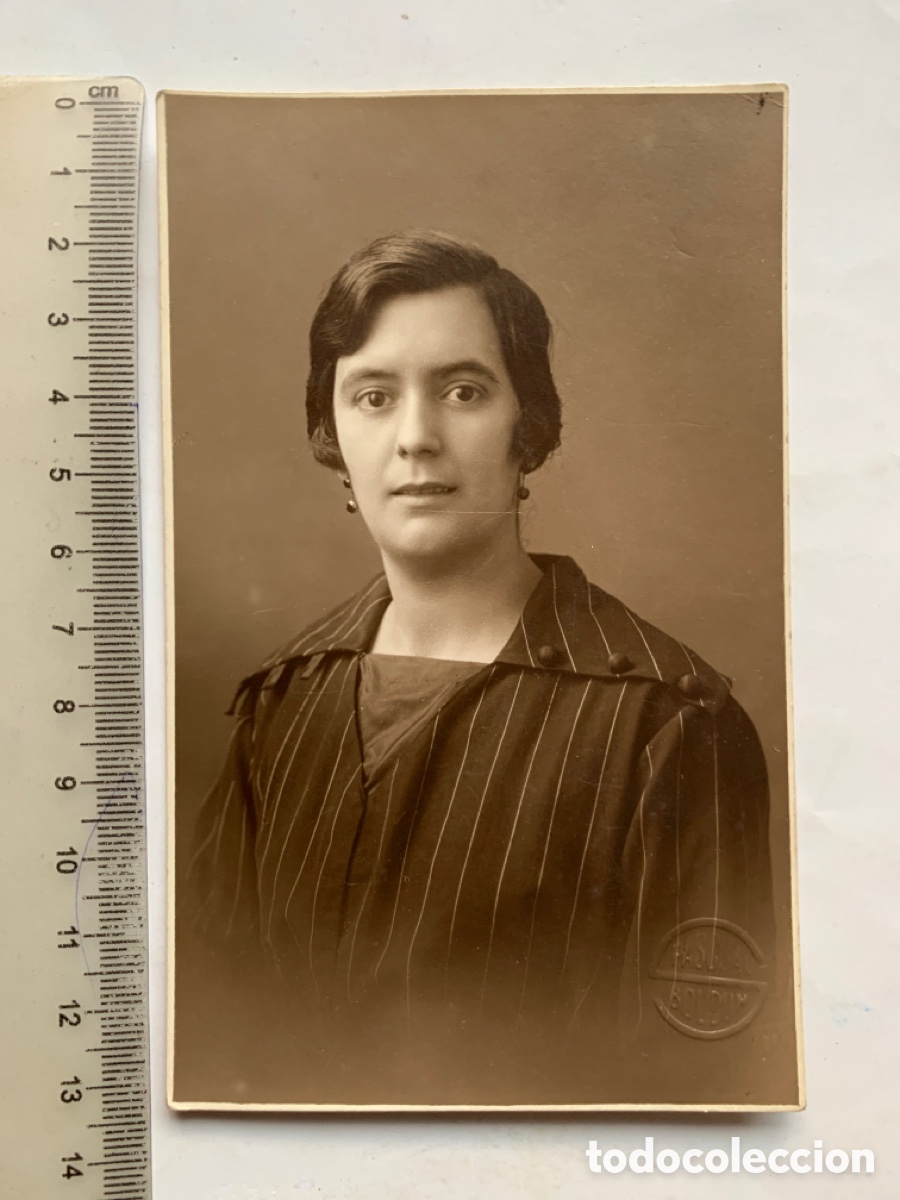 Fotografia antica: FOTO. JOVEN DE MIRADA PERDIDA. PASCUAL BOLDUN, FOTOGRAFO. VALENCIA.