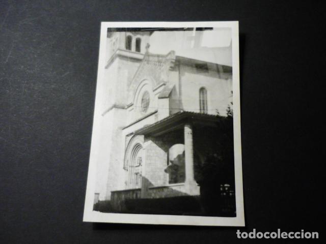 Photographie ancienne: MUNGUIA VIZCAYA IGLESIA ANTIGUA FOTOGRAFIA 7,5 X 10,5 CTMS