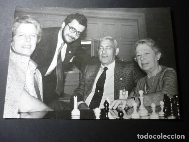 Photographie ancienne: AJEDREZ FOTOGRAFIA FIDE FEDERACION INTERNACIONAL FONDO DEL AJEDRECISTA ROMAN TORAN