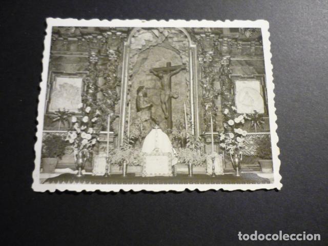 Antique Photography: RETABLO EN IGLESIA A IDENTIFICAR ANTIGUA FOTOGRAFIA 6 X 8 CMTS